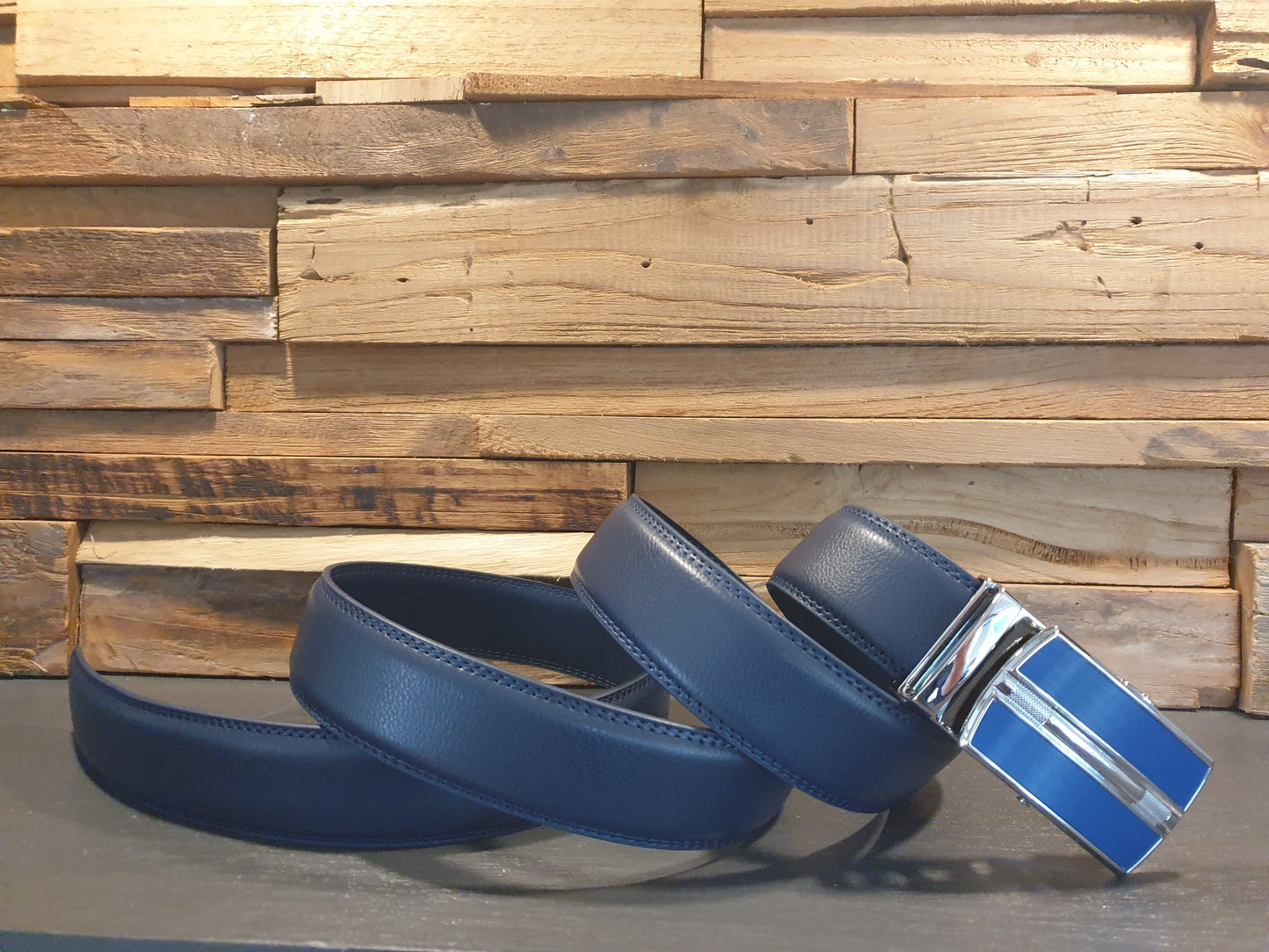 WooDuck - Model 3 - blue leather