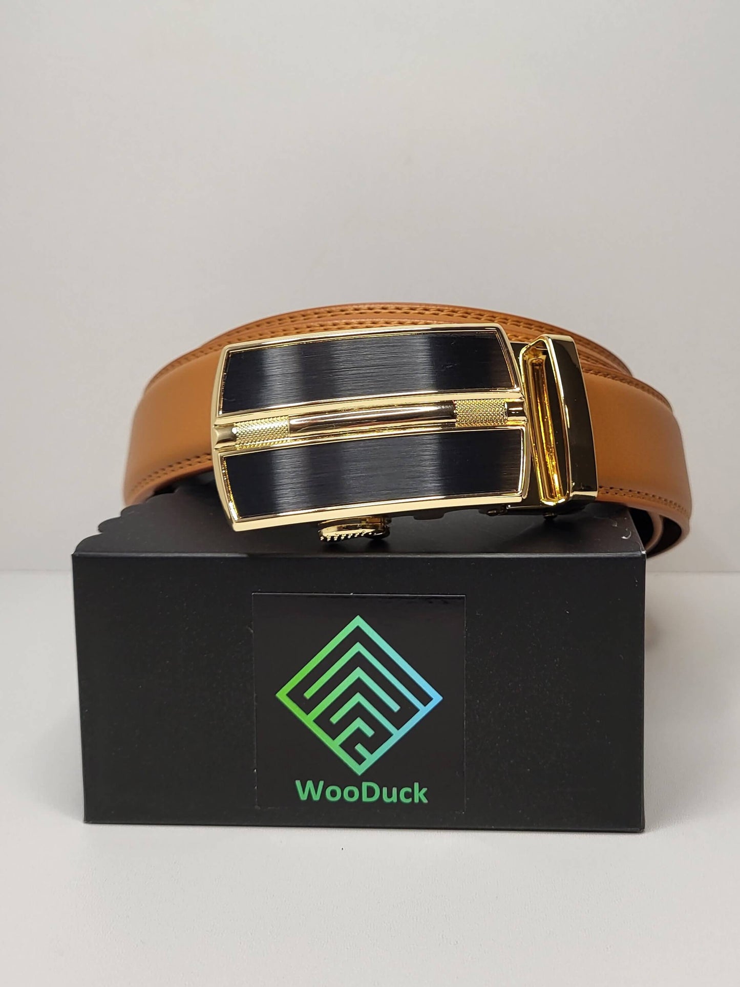 WooDuck - Model 1 - black leather
