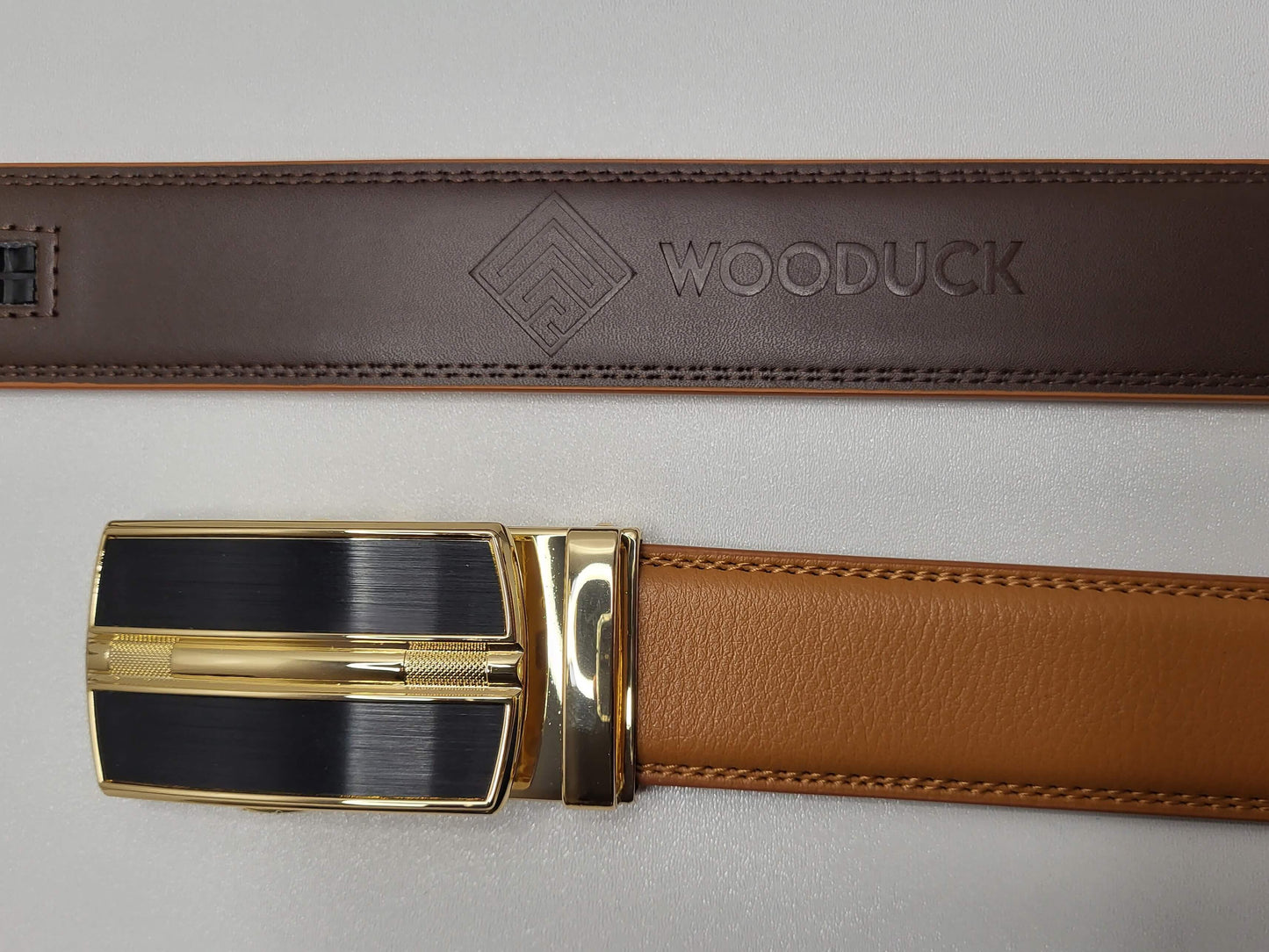 WooDuck - Model 1 - black leather