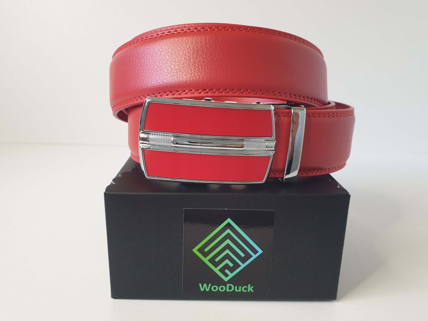 WooDuck - Model 5 - red leather